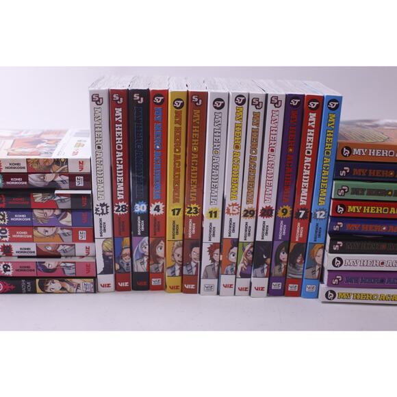 My Hero Academia, Manga Book Lot, 30 Vol. VIZ Media, English, Kohei Horikoshi - Picture 3 of 4